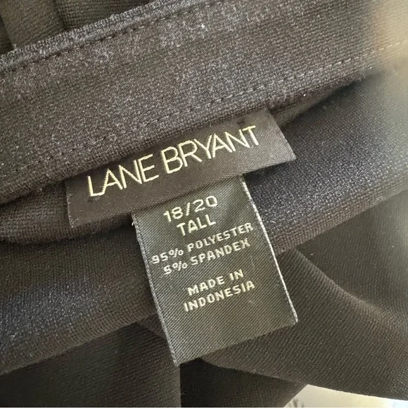 Lane Bryant Black Flare Leggings - Picture 4 of 6
